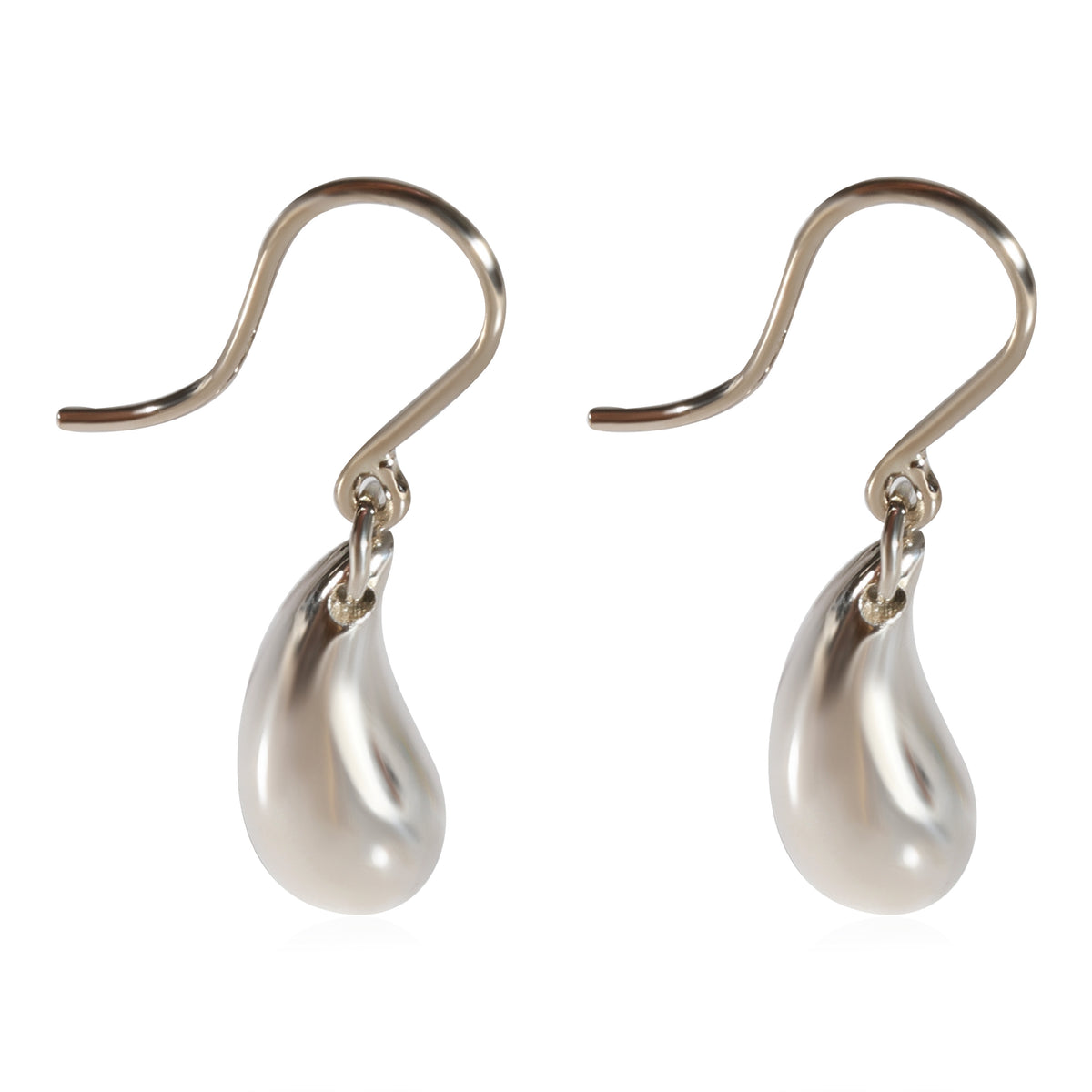Tiffany & Co. Elsa Peretti Teardrop Earrings in 925 Sterling Silver