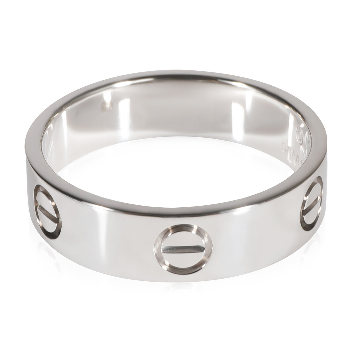 Cartier Love Ring in 18k White Gold