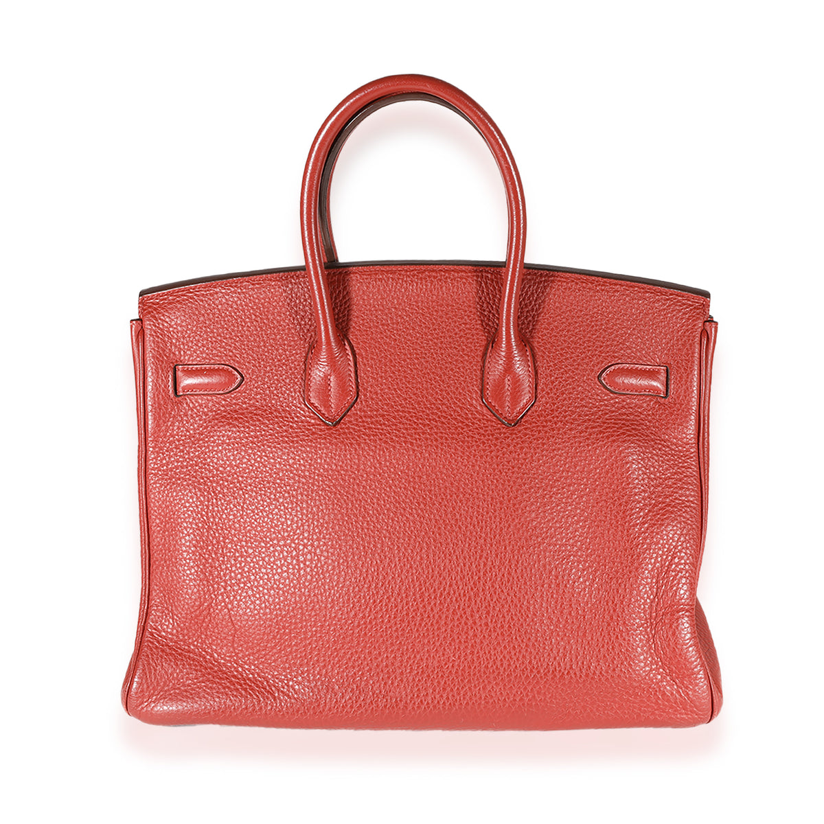 Hermès Brique Clémence Birkin 35 GHW