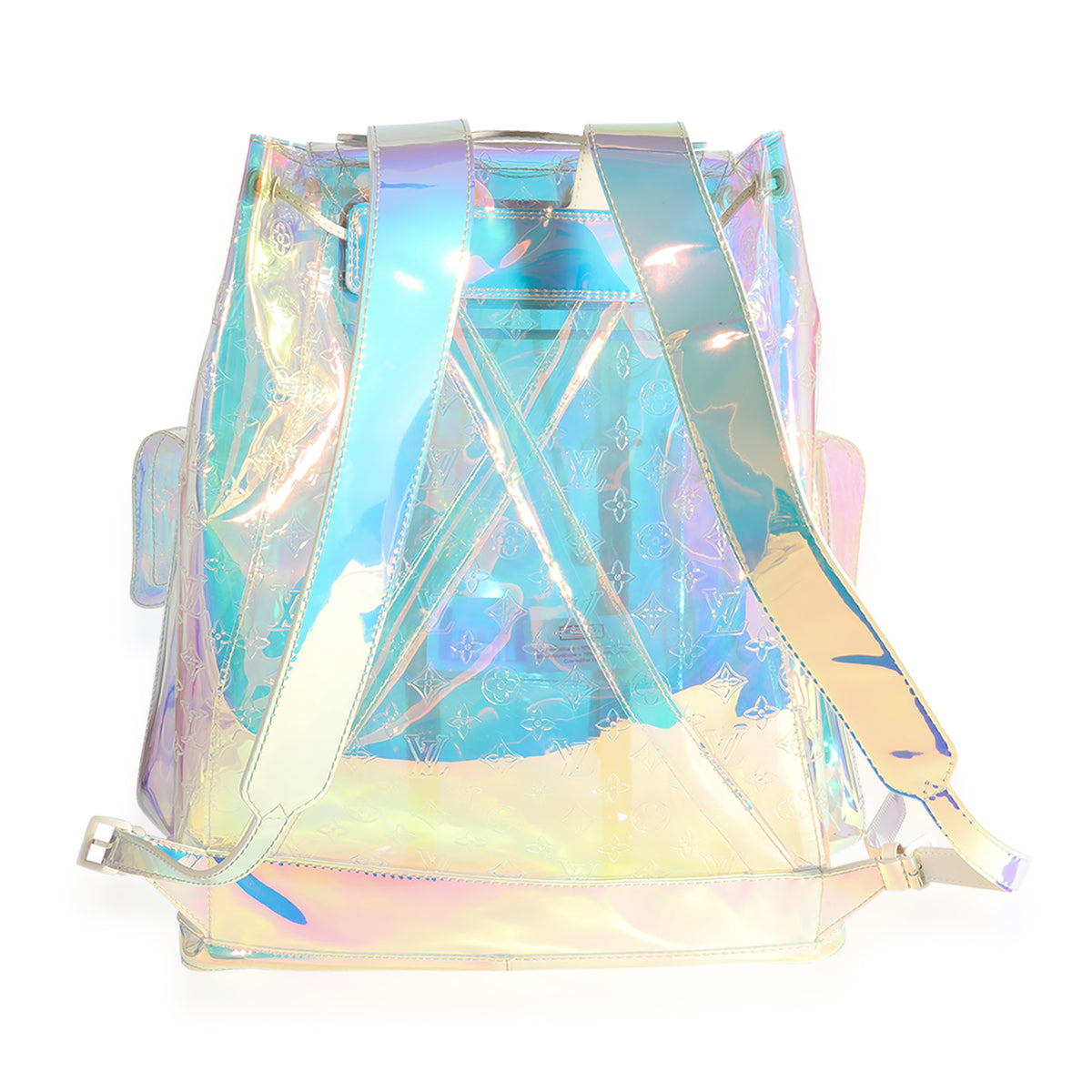 louis vuitton backpack virgil Louis Vuitton X Virgil Abloh PVC Prism Christopher Backpack | myGemma