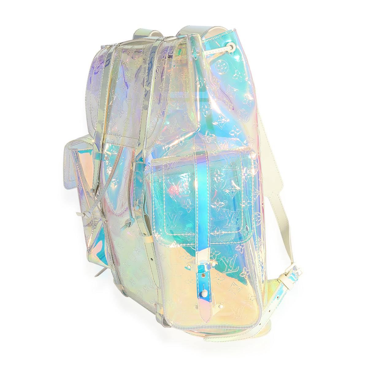 Louis Vuitton x Virgil Abloh PVC Prism Christopher Backpack - Handbag | Pre-owned & Certified | used Second Hand | Unisex