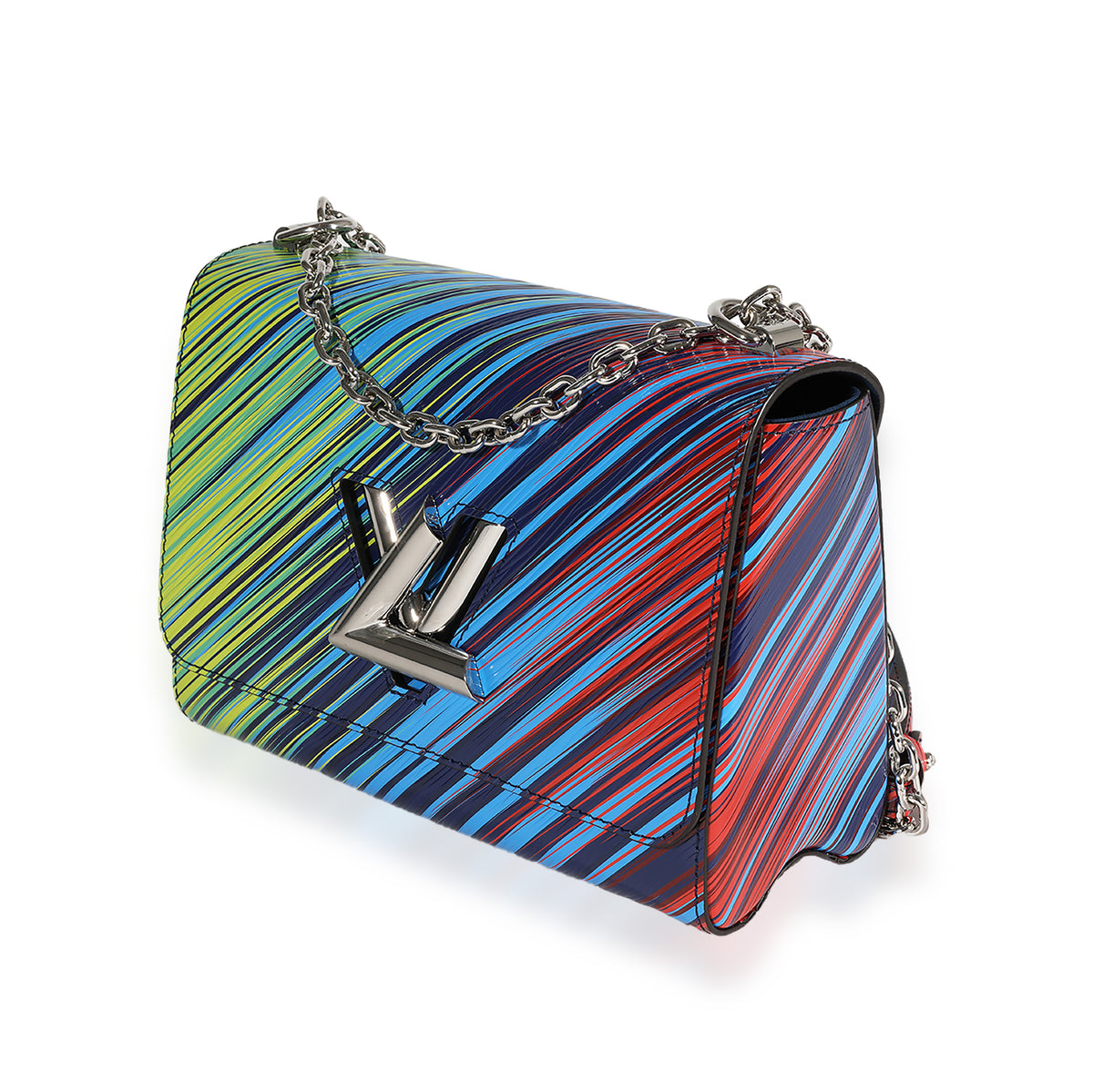 Louis Vuitton Limited Edition Multicolor Tropical Print Epi Leather Twist MM  Bag - Yoogi's Closet
