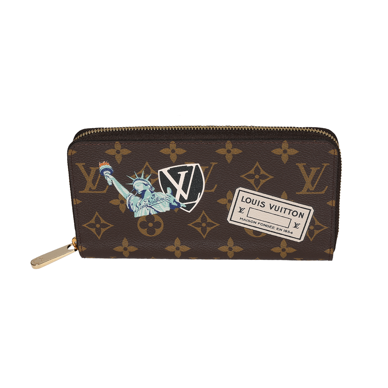 Louis Vuitton 2017 LV Monogram Zippy Wallet - Brown Wallets