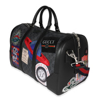 Gucci Black GG Supreme Canvas Night Courrier Carry-On-Duffle