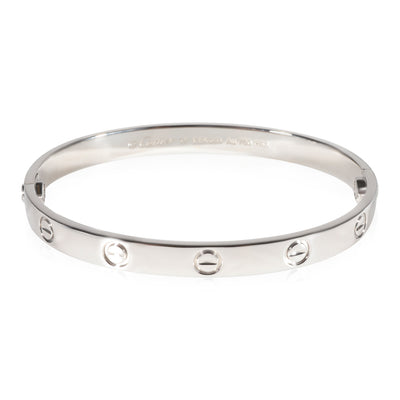 Cartier Love Bracelet in 18k White Gold