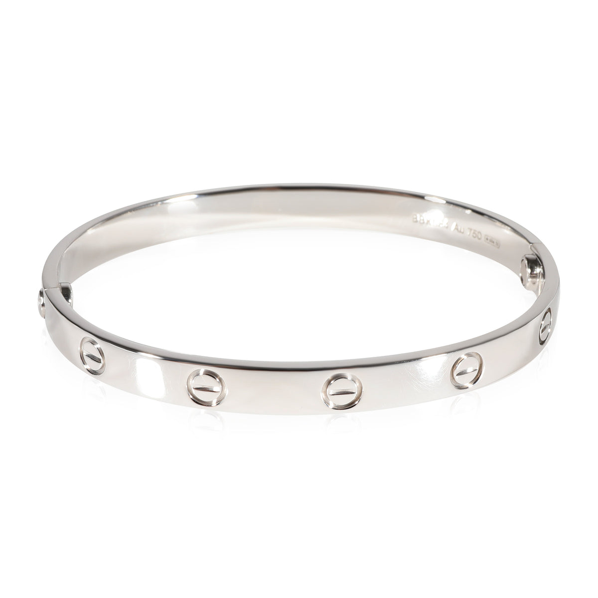 Cartier Love Bracelet in 18k White Gold