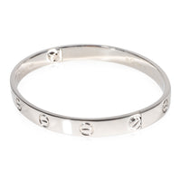 Cartier Love Bracelet in 18k White Gold