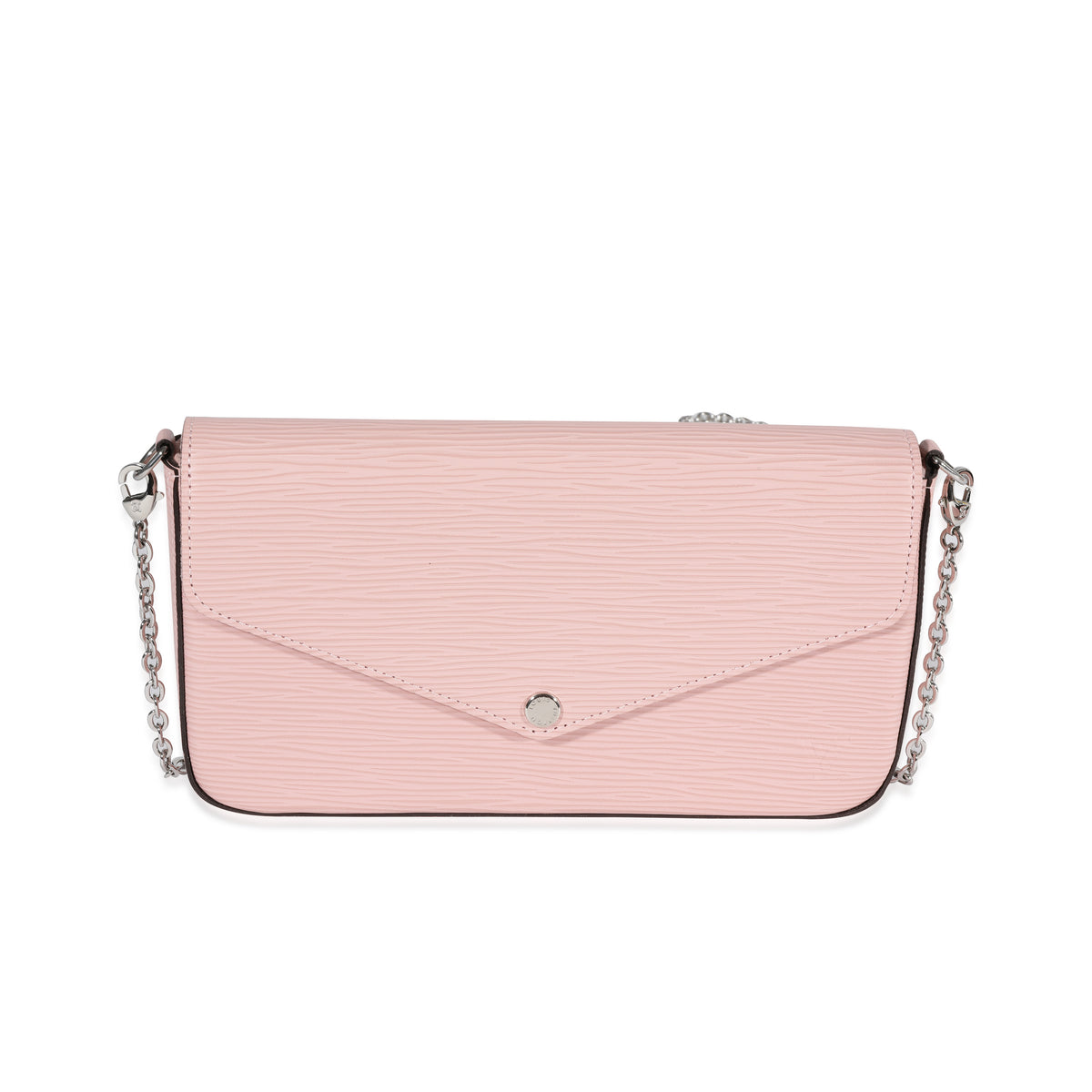 Louis Vuitton EPI Pochette Felicie Black Hot Pink