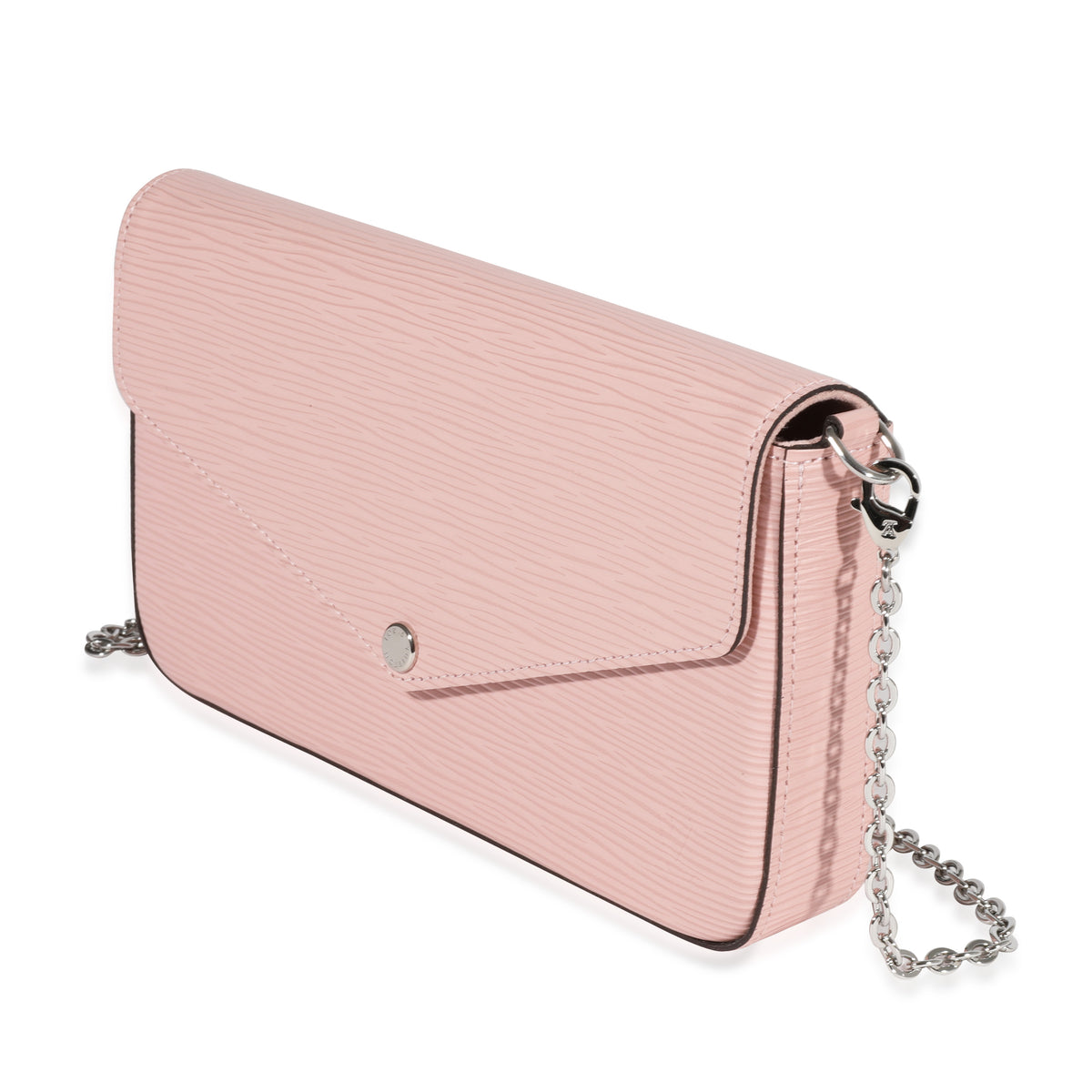 Louis Vuitton Rose Ballerine Epi Leather Pochette Felicie Bag at
