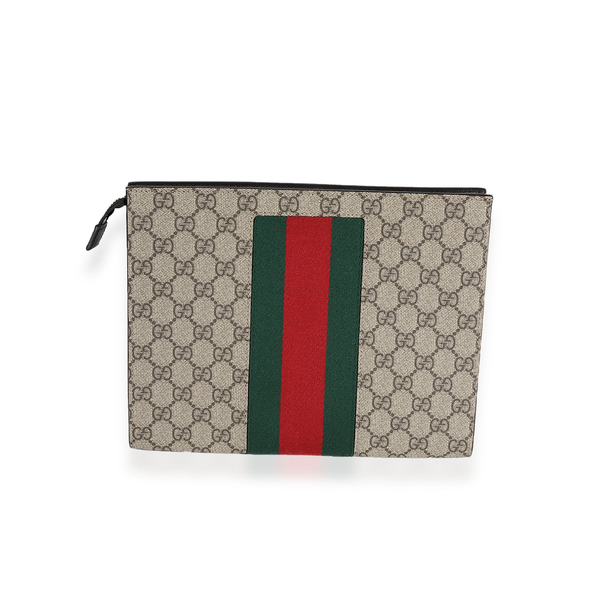 Gucci Ophidia Pouch W/ Web Gg Supreme in Natural for Men