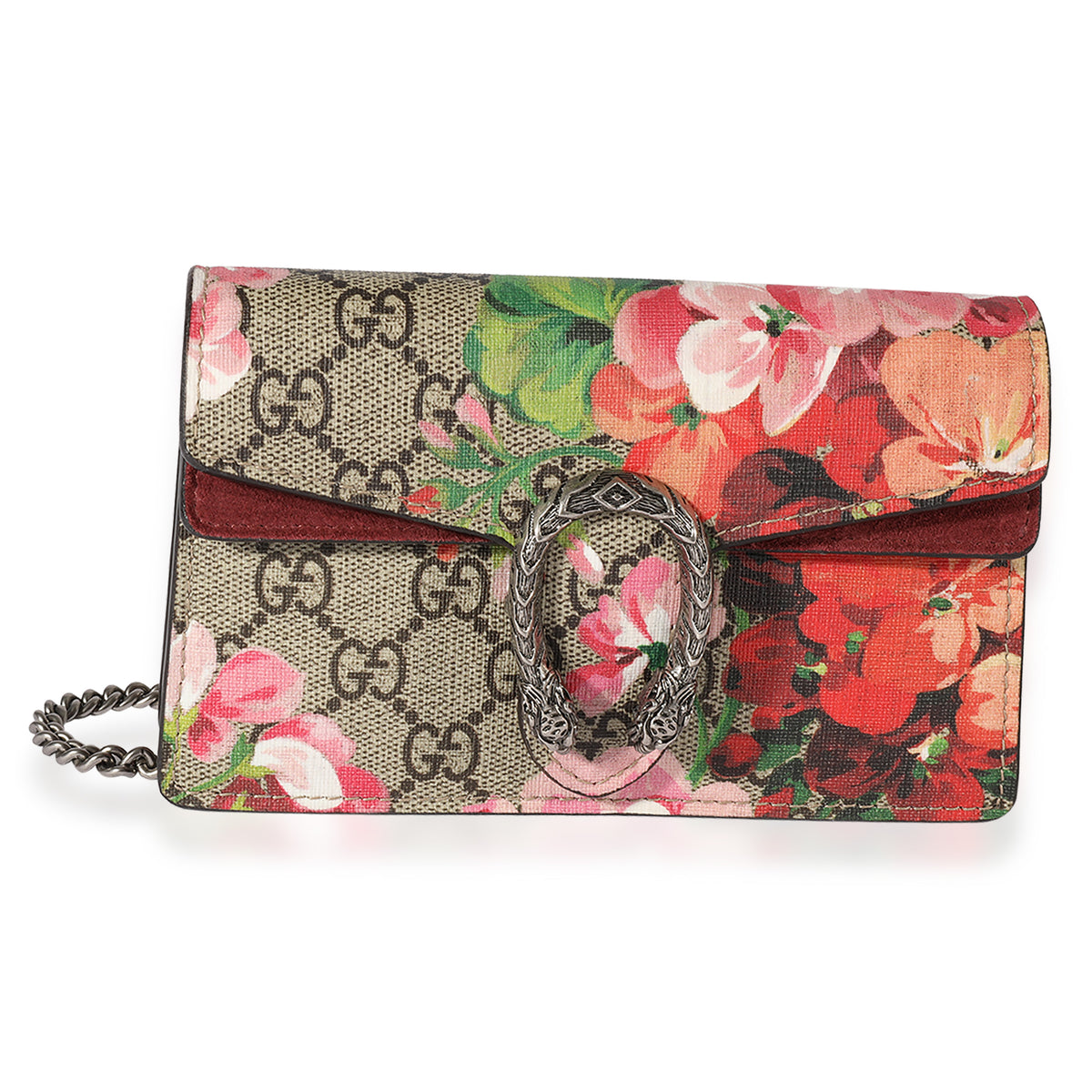 Gucci Dionysus Supreme Blooms Wallet on Chain