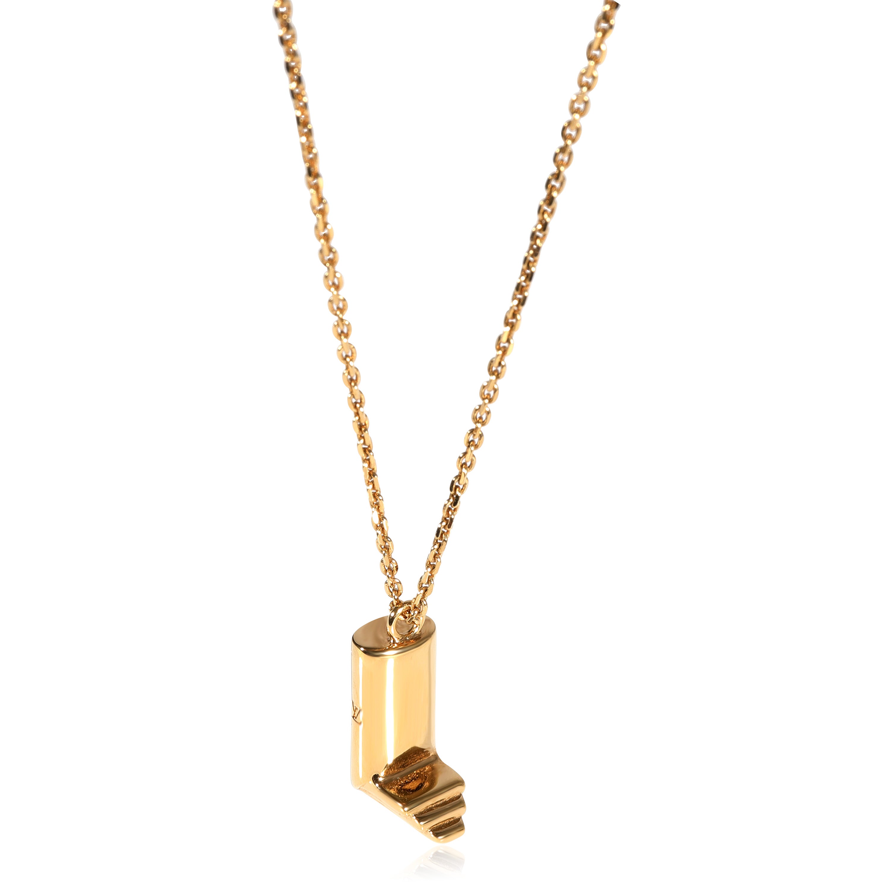 Louis Vuitton LV & Me Necklace, Letter L, on Chain, myGemma, IT