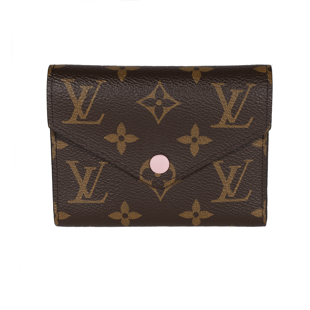 Louis Vuitton Monogram Canvas & Rose Ballerine Victorine Wallet