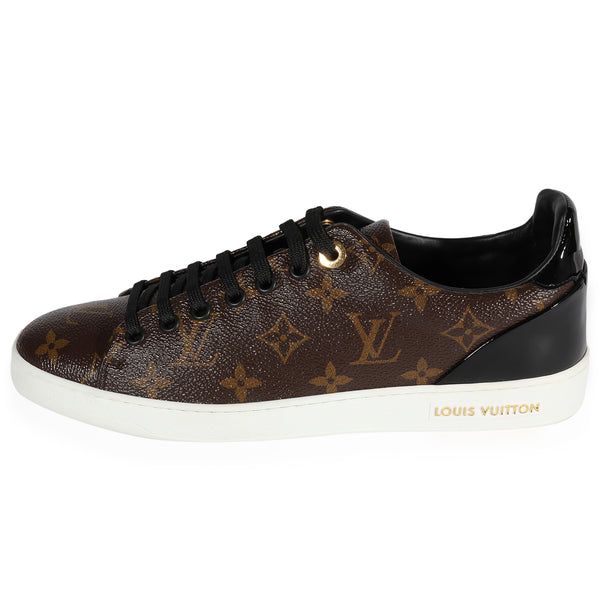 Louis Vuitton Monogram Canvas and Patent Leather Frontrow Sneakers Size 40  Louis Vuitton