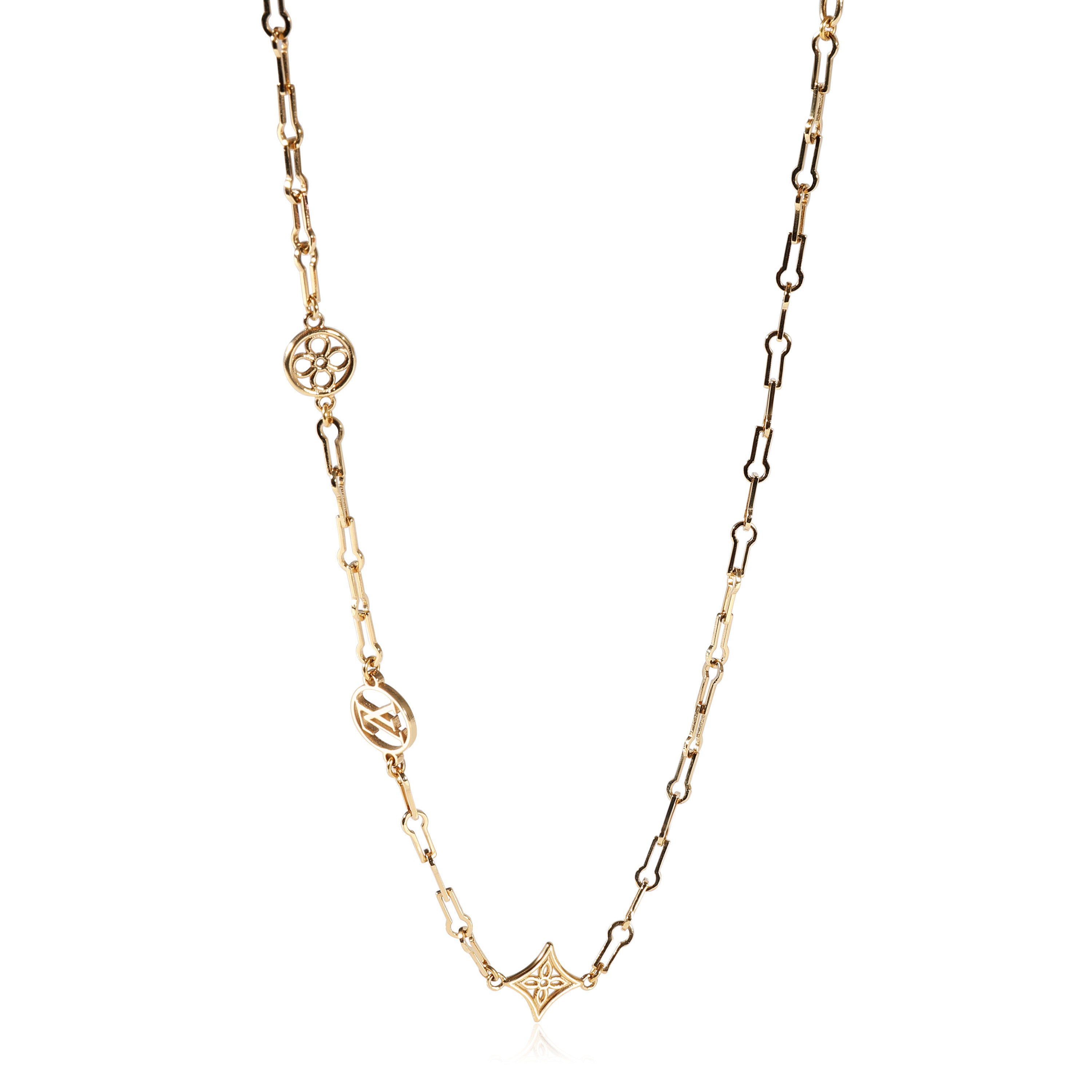 LOUIS VUITTON Monogram Forever Young Choker Gold 956860