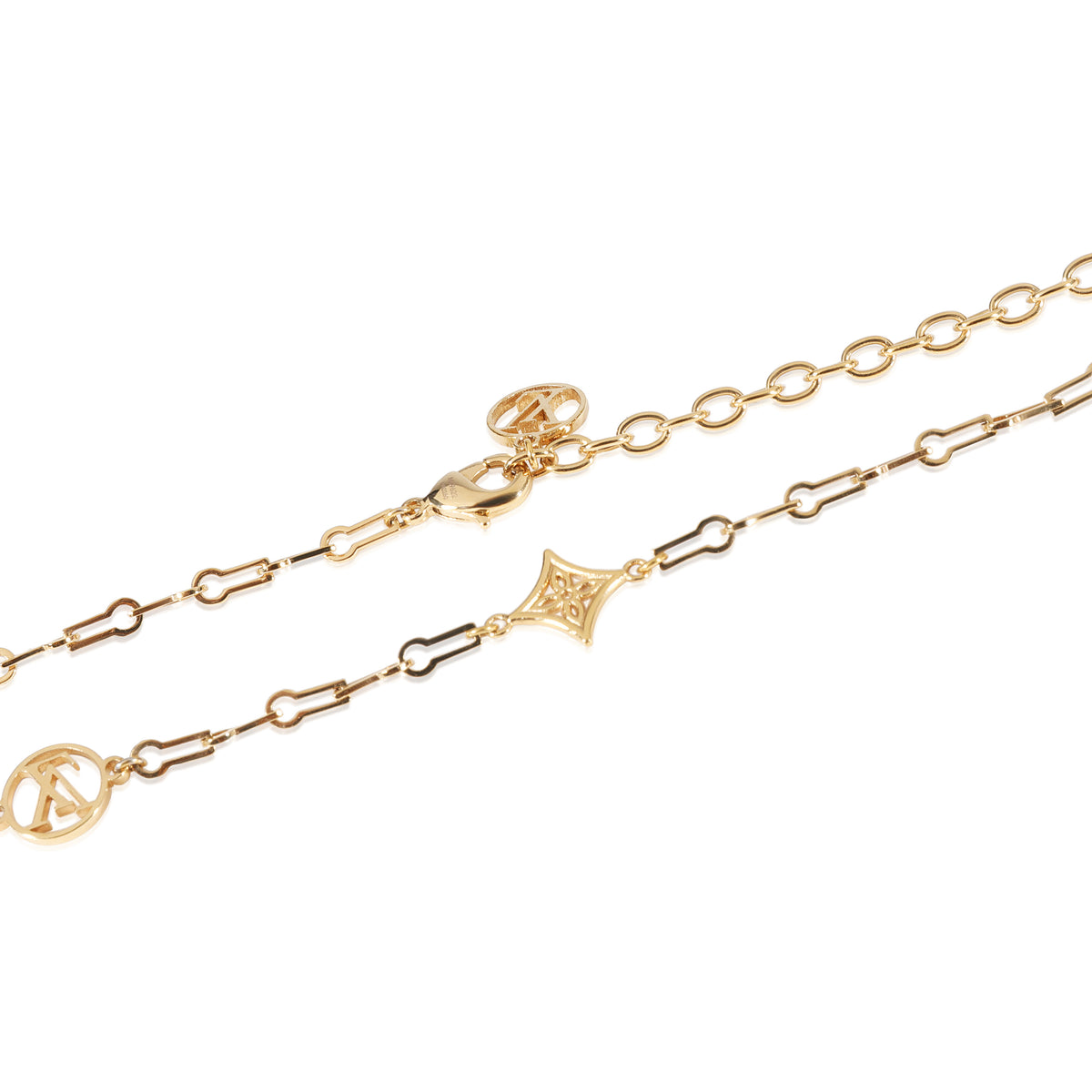 LOUIS VUITTON Monogram Forever Young Choker Gold 956860