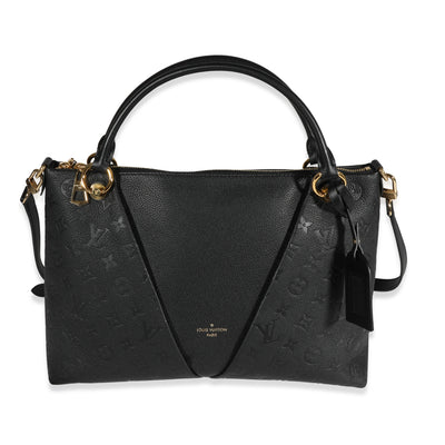 Louis Vuitton Black Monogram Empreinte V Tote MM