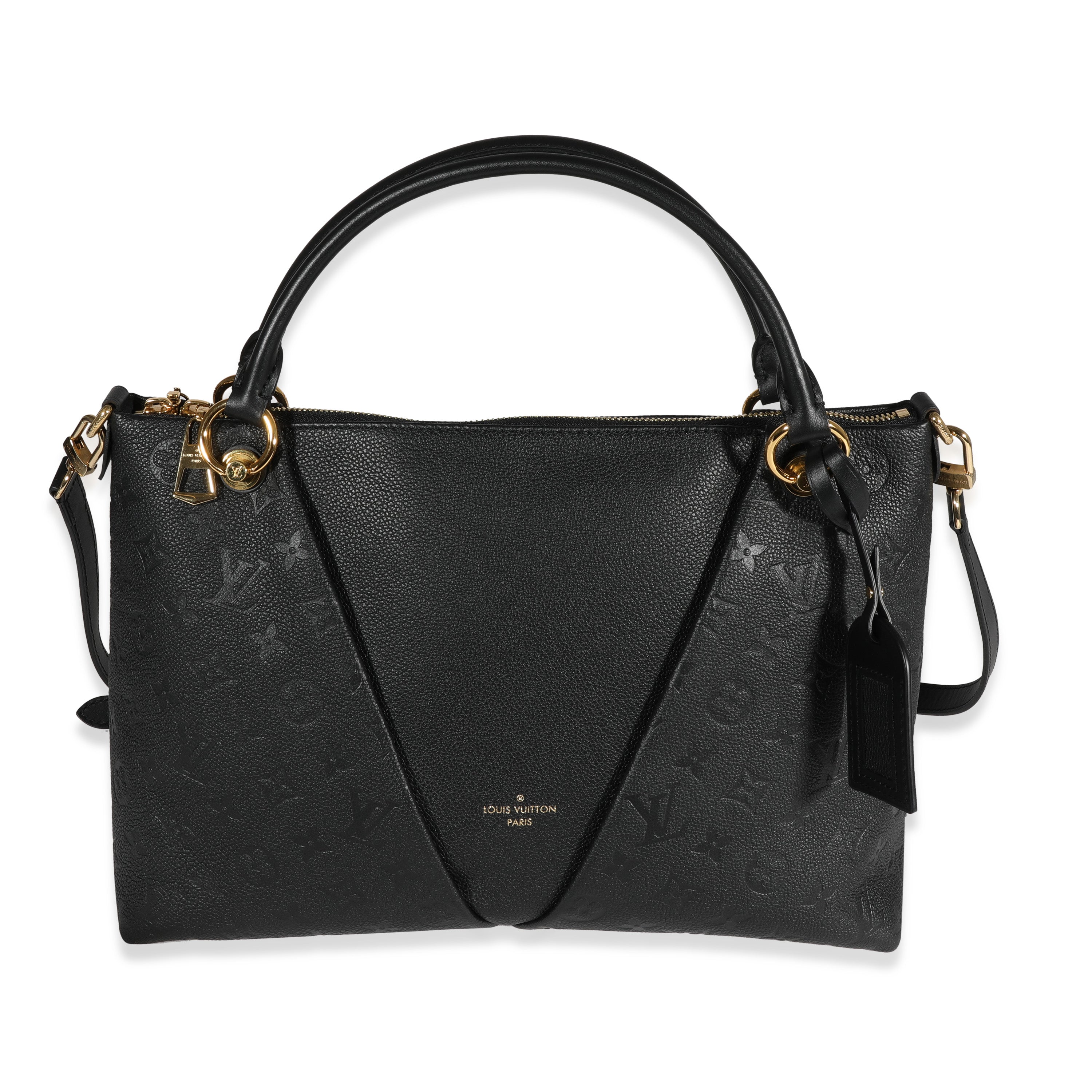 Louis Vuitton Black Monogram Empreinte V Tote MM, myGemma