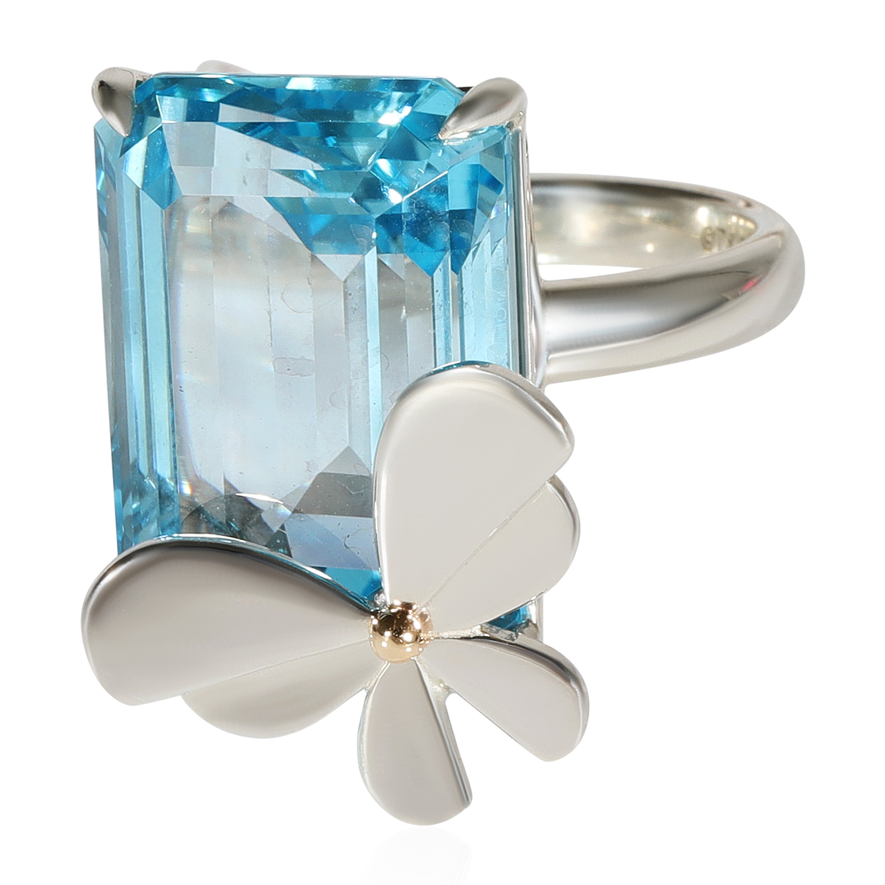 Blue topaz ring tiffany Clearance
