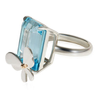 Tiffany & Co. Return To Tiffany Love Bug Butterfly Blue Topaz Ring