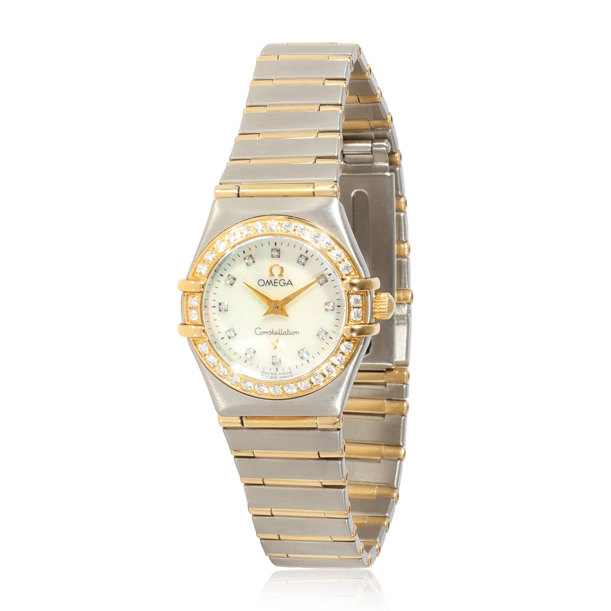 Omega Constellation 1267.75.00 Womens Watch in 18kt Stainless Steel/Yellow Gold