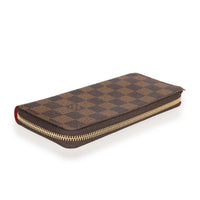 Louis Vuitton Damier Ebene & Cherry Clémence Wallet