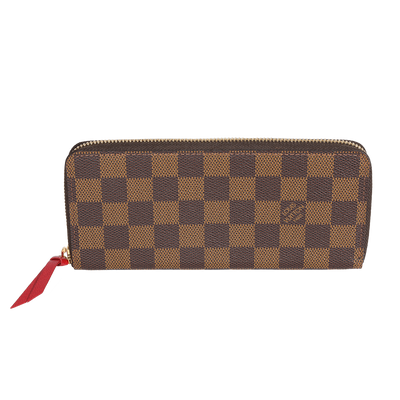 Louis Vuitton Damier Ebene & Cherry Clémence Wallet