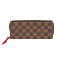 Louis Vuitton Damier Ebene & Cherry Clémence Wallet