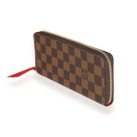 Louis Vuitton Damier Ebene & Cherry Clémence Wallet