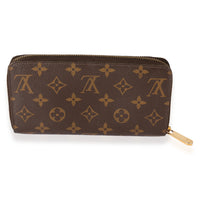 Louis Vuitton Monogram Canvas Zippy Wallet