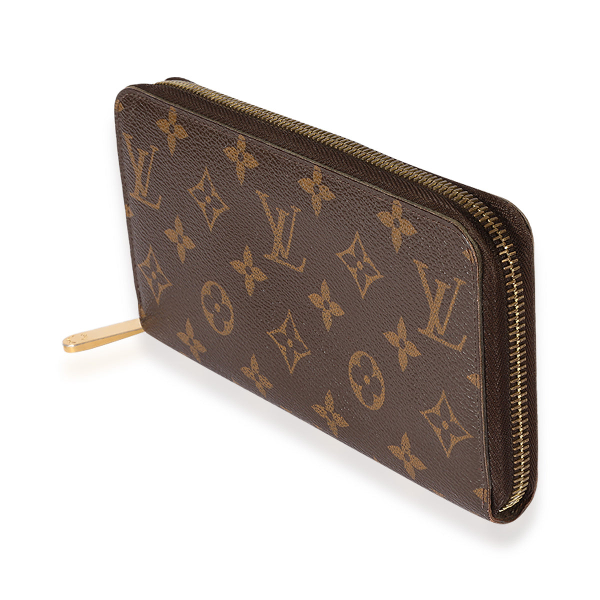 LOUIS VUITTON Monogram Zipped Papers Wallet 1225491