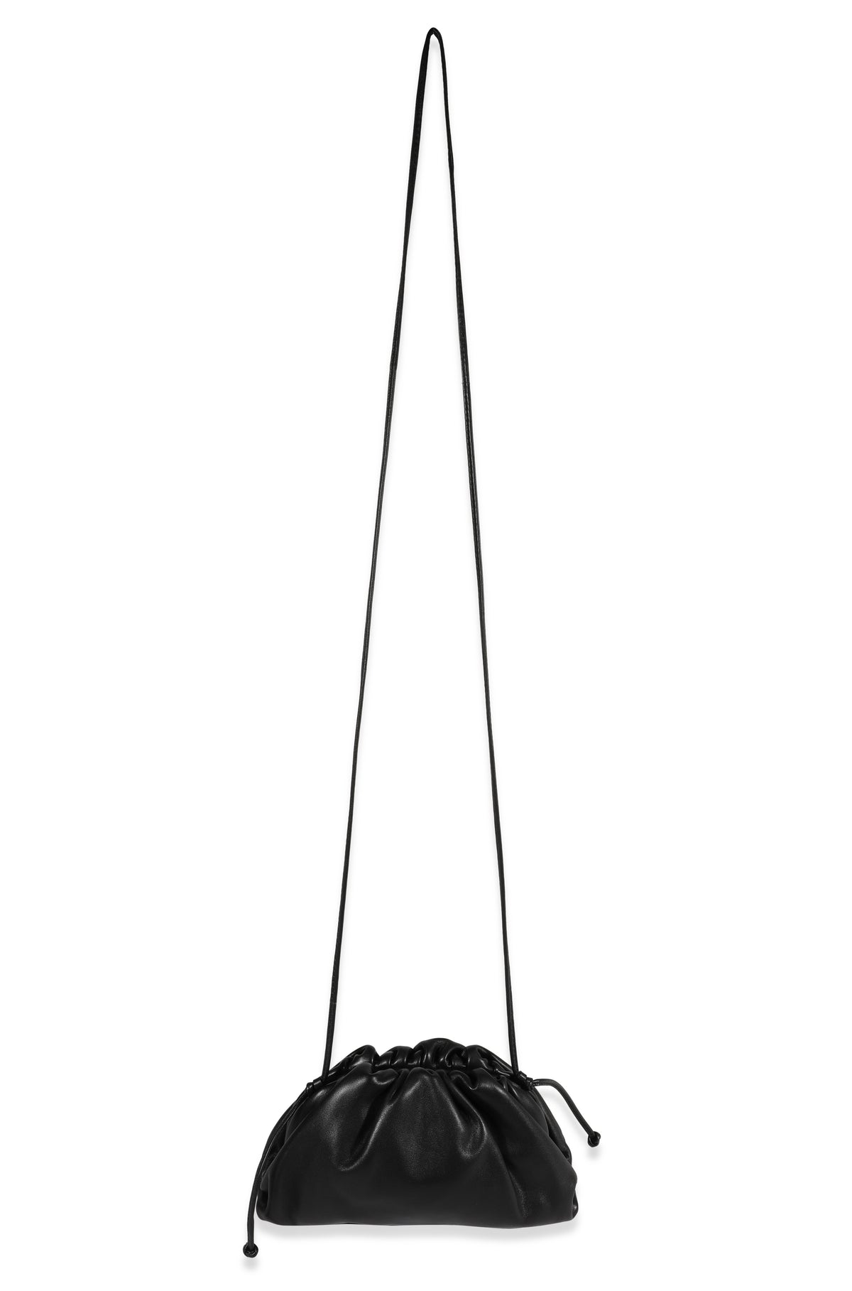Bottega Veneta Black Calfskin Mini Pouch Bag, myGemma