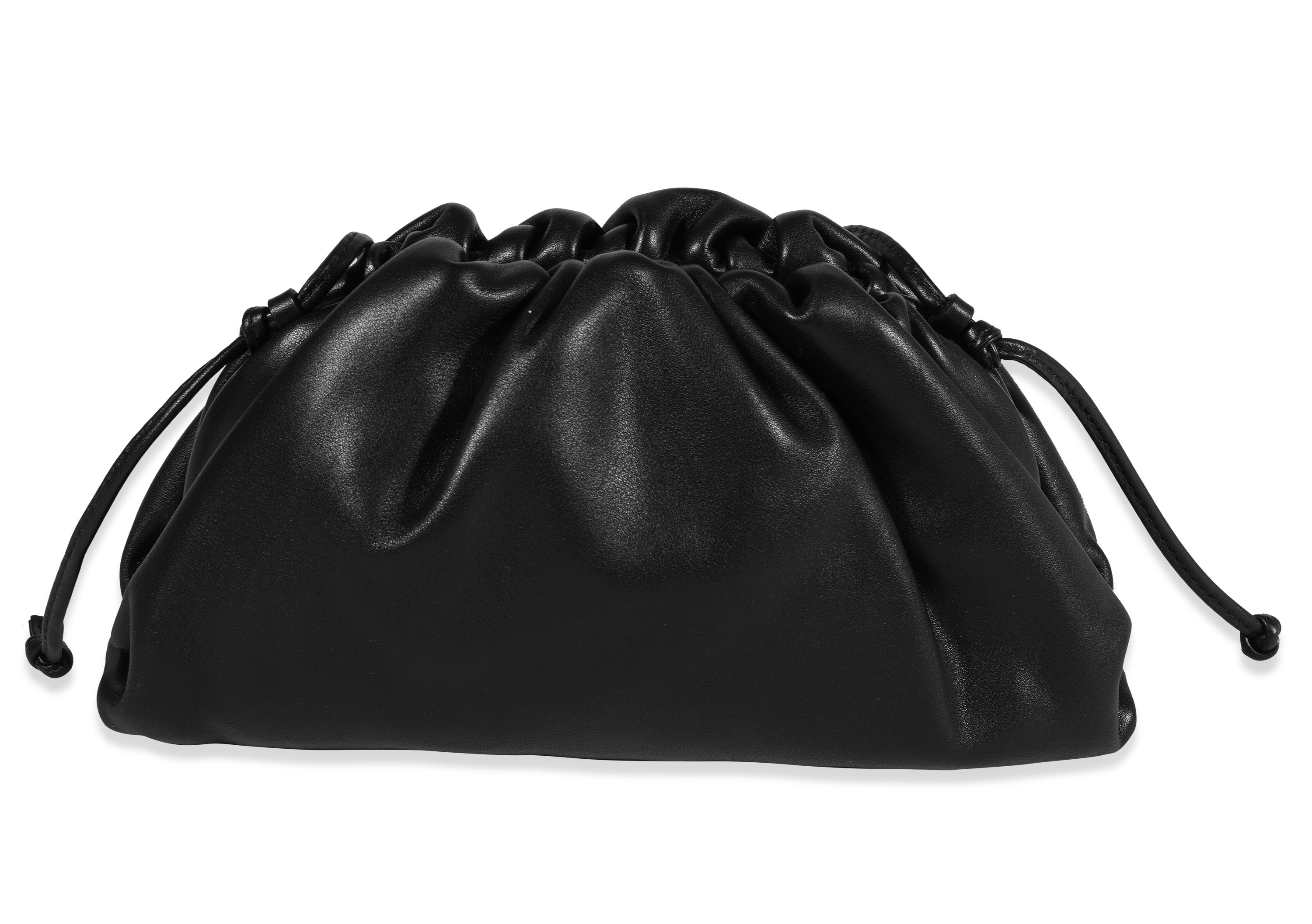 Bottega Veneta Black Calfskin Mini Pouch Bag, myGemma, DE