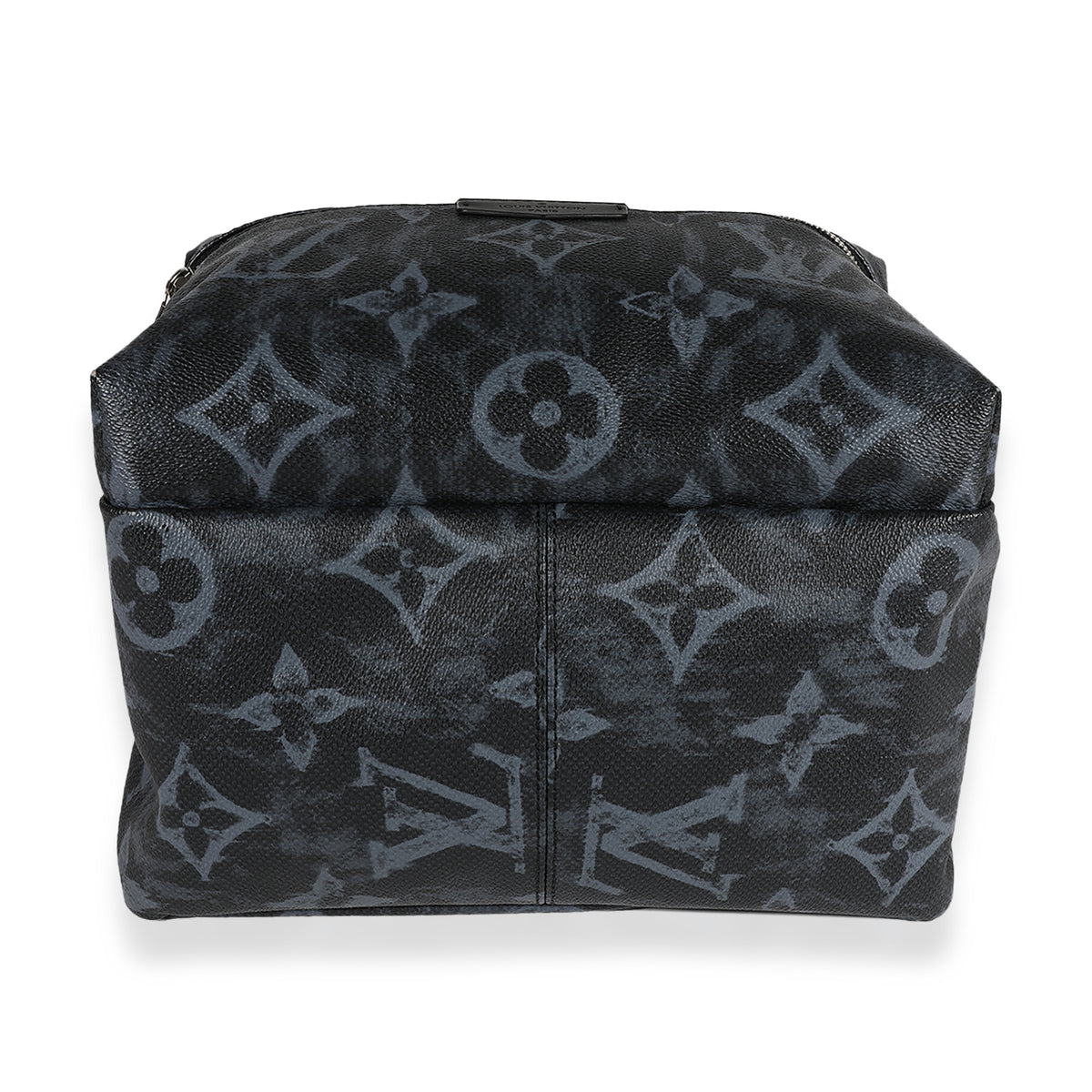louis vuitton black and blue backpack Louis Vuitton Black & Blue Monogram Pastel Discovery Backpack | myGemma