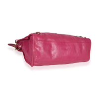 Balenciaga Rose Dahlia Lambskin Classic City Bag