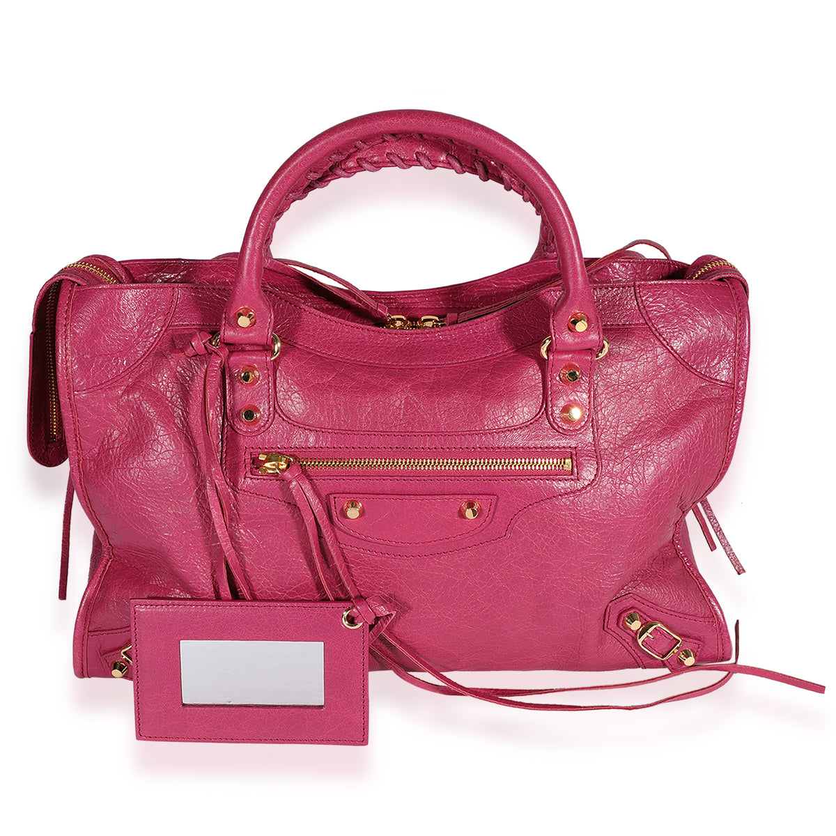 investering charter kjole Balenciaga Rose Dahlia Lambskin Classic City Bag | myGemma | Item #122813