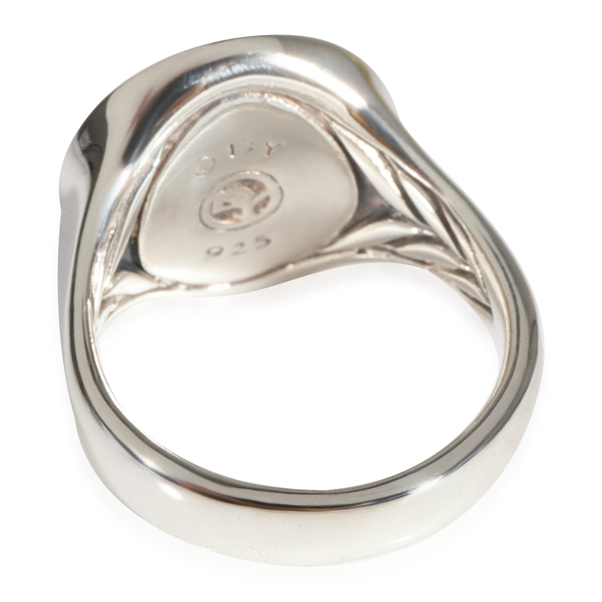 David Yurman Petrvs Lion Signet Collection Ring in 925 Sterling Silver