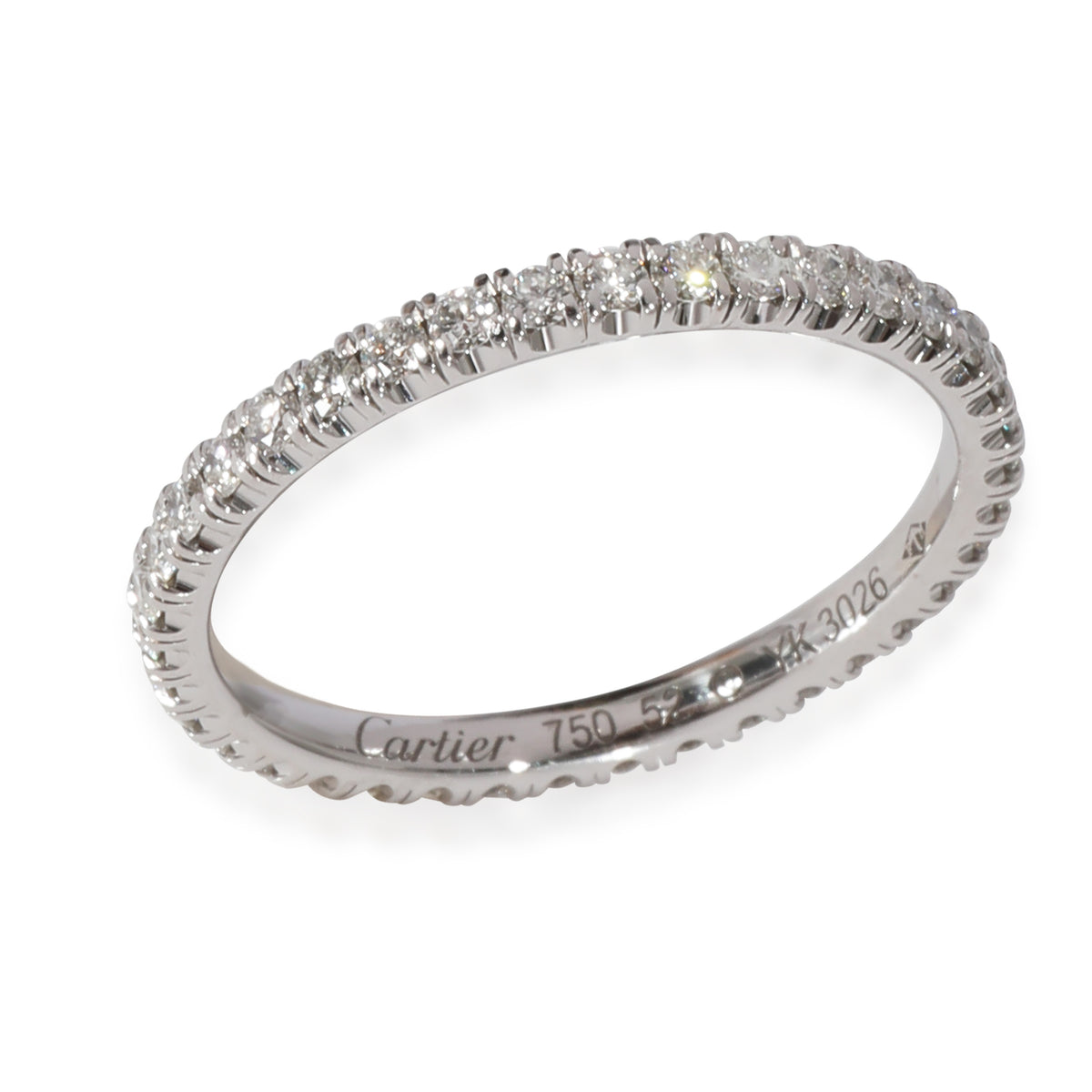 Cartier Diamond Etincelle Band in 18k White Gold 0.47 CTW