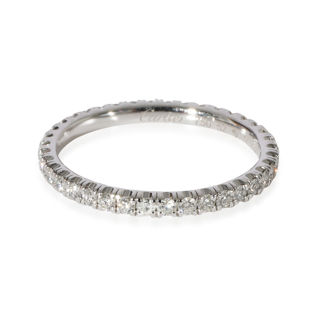 Cartier Diamond Etincelle Band in 18k White Gold 0.47 CTW