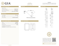 GIA Certified 1.01 Ct Emerald cut D IF Loose Diamond