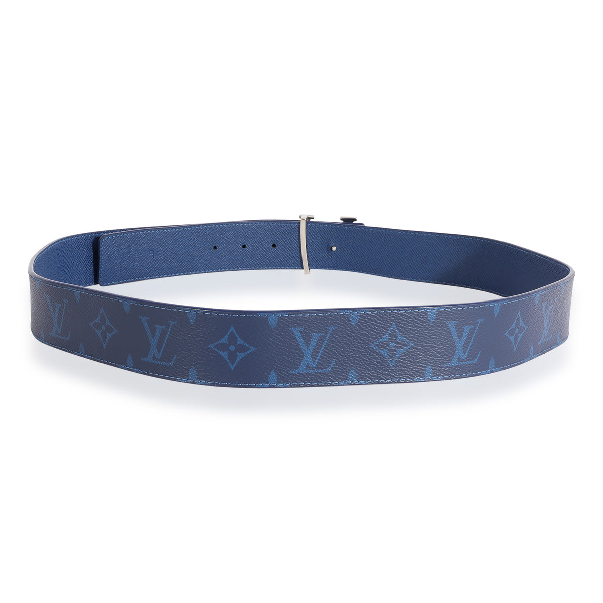 Louis Vuitton Initiales Reversible Belt - Cobalt Blue