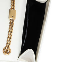 Off-White Python-Embossed Small Kate Tassel Bag