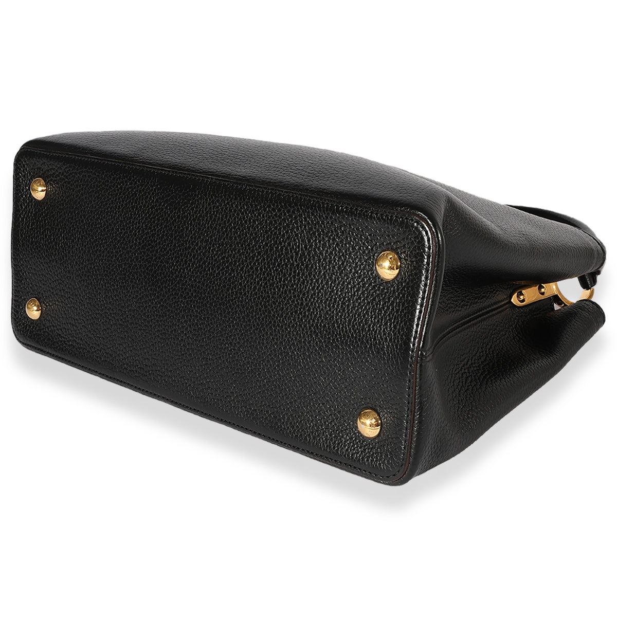 Louis Vuitton Black Leather Capucines Wallet, myGemma