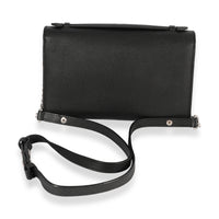 Louis Vuitton Black Taurillon Leather Lockme Short Handle Clutch