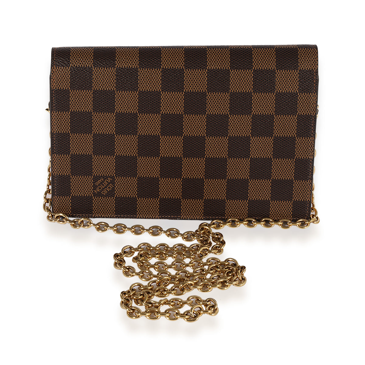 LV Damier Small Chain Wallet