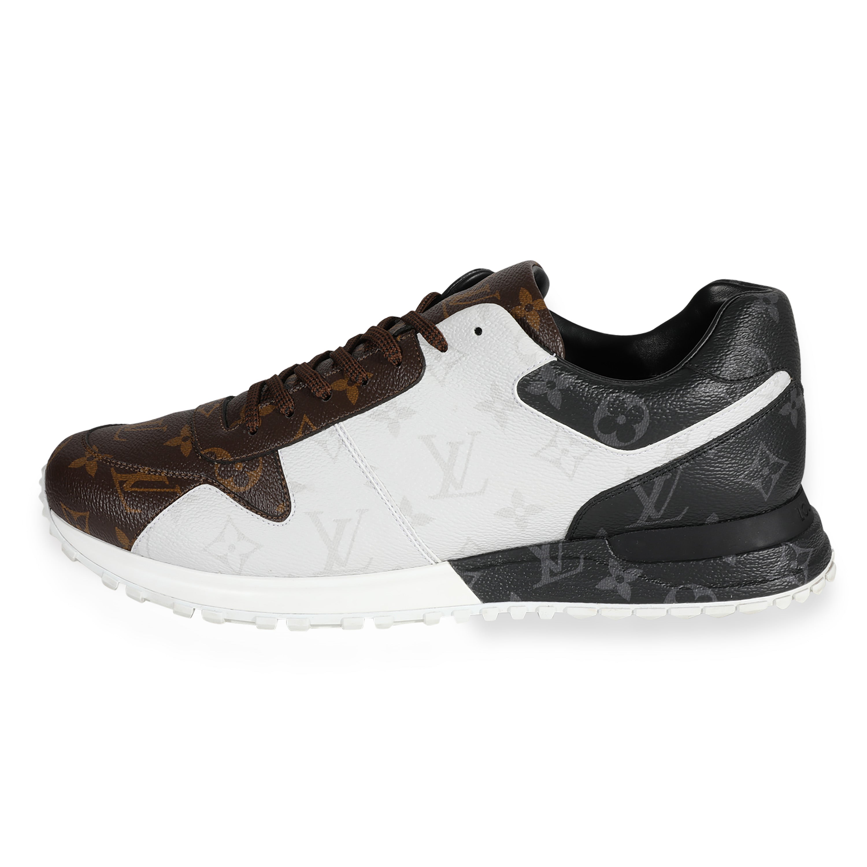 Louis Vuitton Tricolor Run Away Trainer Sneakers 38 – The Closet