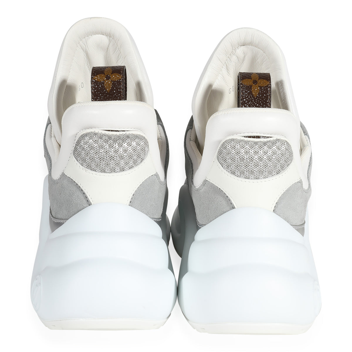 Louis Vuitton - Authenticated Archlight Trainer - Glitter White for Women, Very Good Condition