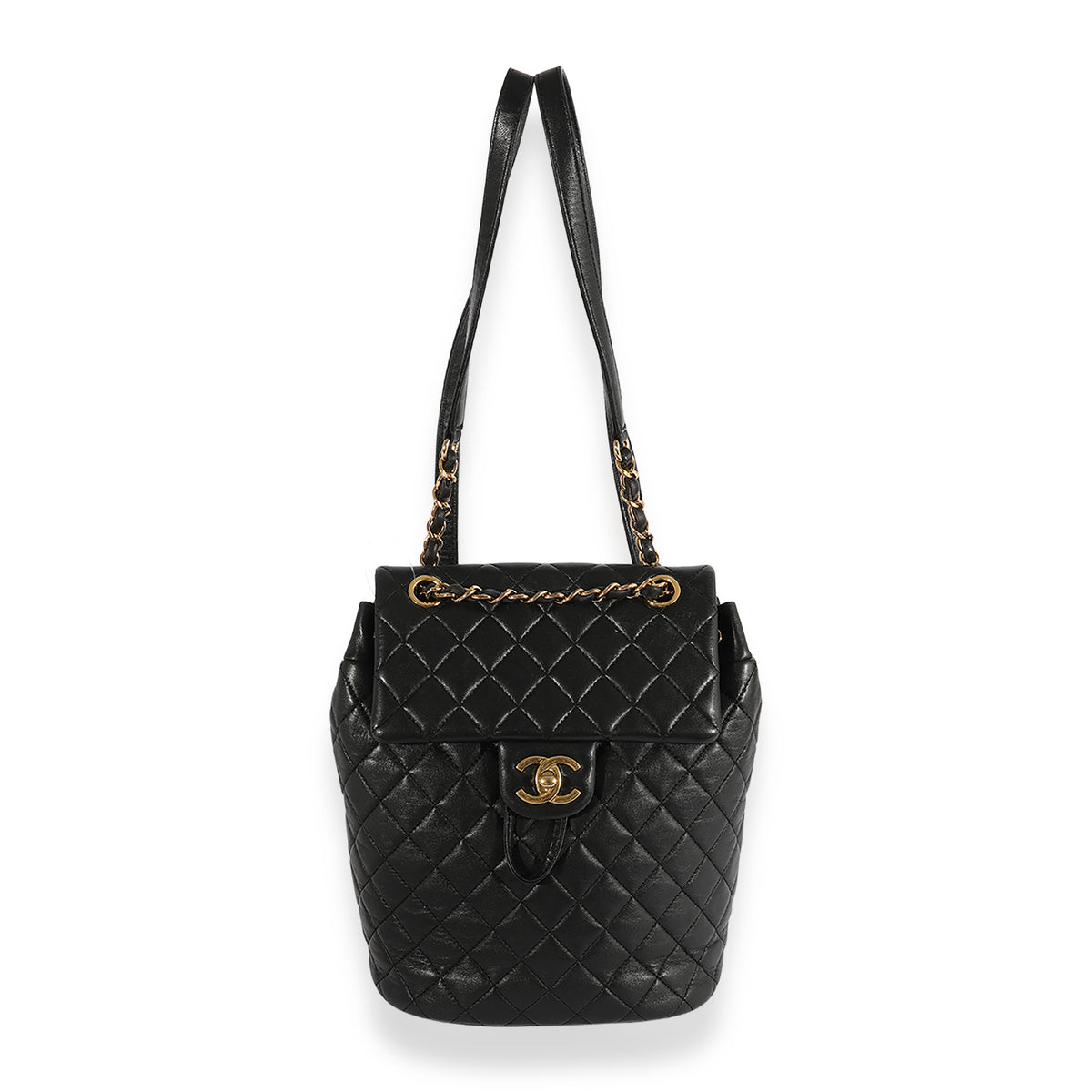 Chanel Black Quilted Lambskin Small Urban Spirit Backpack