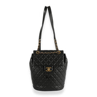 Chanel Black Quilted Lambskin Small Urban Spirit Backpack