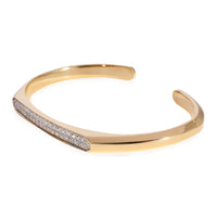 David Yurman Streamline Diamond Bracelet in 18k Yellow Gold 1.1 CTW